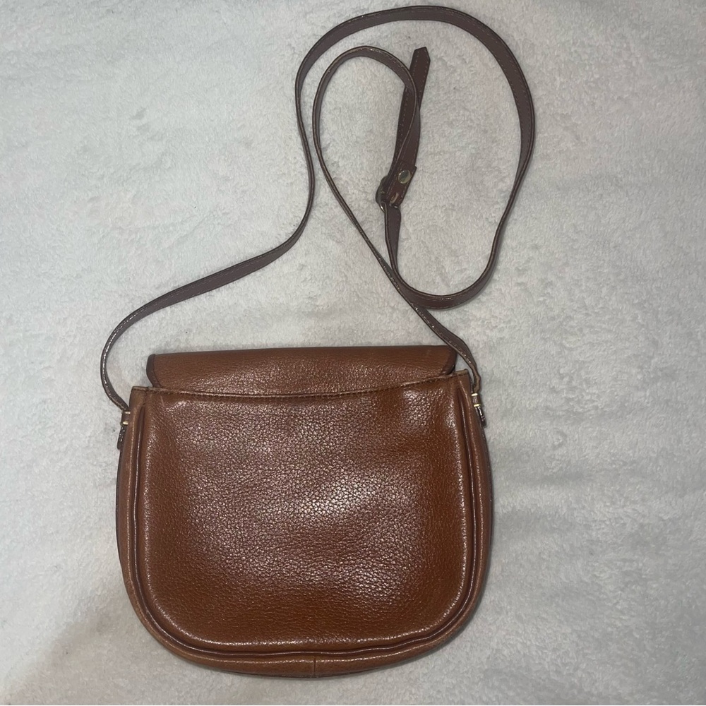 Brown Leather Burberrys Crossbody - Picture 4 of 16